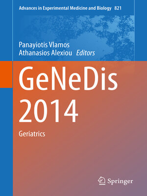 cover image of GeNeDis 2014